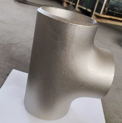 DN200 Çapraz Paslanmaz Çelik Tee Dövme Bağlantı Parçaları ASTM A403 1.4301