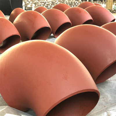 4 İnç 30 Derece Alın Kaynaklı Boru Dirsek ASME B16.28 ASTM A815 Dubleks 2507 WPS32750