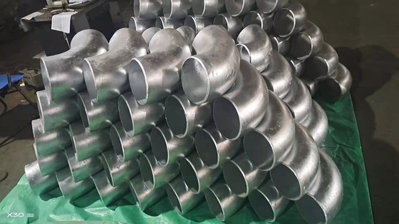 ASTM A53 Karbon Çelik Alın Kaynaklı Dirsek DN150 SCH 30 Dövme Kumlama