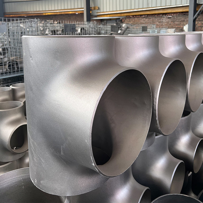 ASME B16 9 Tee Boru Bağlantısını Azaltma Sch 140 CT20 Karbon Çelik Eşit