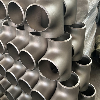 20 - 3000mm Equal Tee Sch 40 Sıcak Bükme 20mm Karbon Çelik Flanşlı Tee