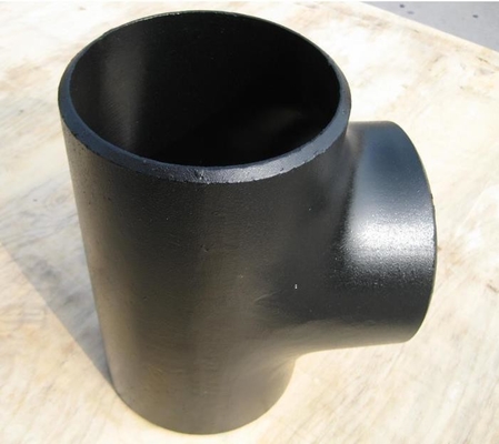 EN1092-1 Karbon Çelik Tees 20mm / A355 Boru Hattı Ekipmanları İçin Kaynaklı Redüksiyon Tee