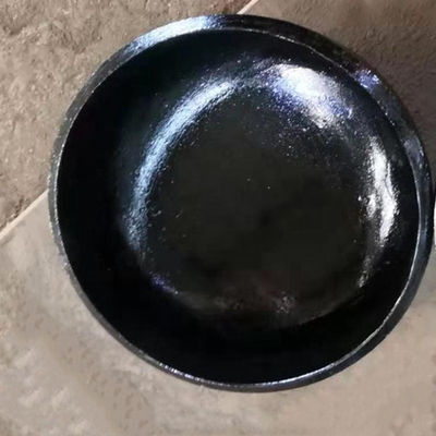 DN15 Kaynaklanabilir Siyah Çelik Boru Kapağı SS400 DIN2605 Eliptik Bombeli Conta Başlığı