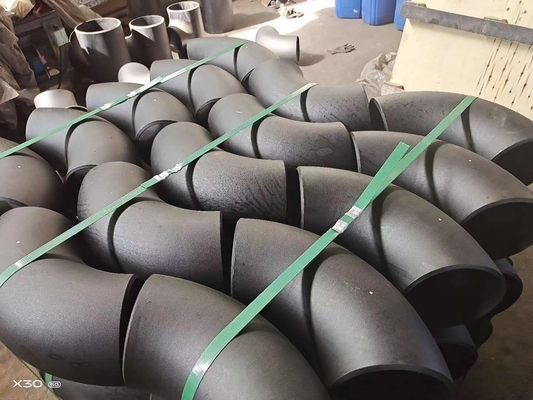 Asme B16.9 Alaşımlı Çelik Dirsek Uzun Radius Buttweld Parçaları 90 Derece Dikişsiz SCH10S