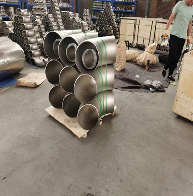 DN300 2 İnç 90 Derece Dirsek Çelik Boru Ek Parçaları A234 WPB ANSI B16.9