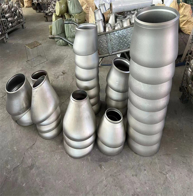ASTM A860 WPHYX 52 Karbon Çelik Redüktör Sch 80 Konsantrik Boru Redüktör 12 İnç 24 İnç