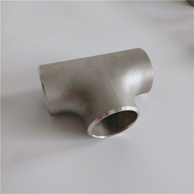 ASME B16.9 DN50 Karbon Çelik Tees Dikişsiz ASTM A234 WPB Eşit Tee Boru Bağlantısı