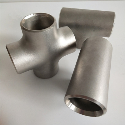 Eşit 2 İnç Paslanmaz Çelik Te Alın Kaynaklı ASME B16.9 DN15 Çapraz