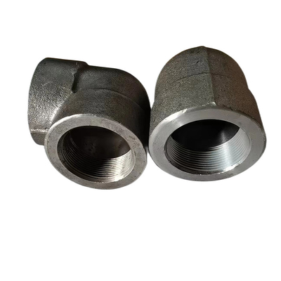 Asme B16.11 Astm A105 Dövme Karbon Çelik Dirsek 3000lb İç Dişli