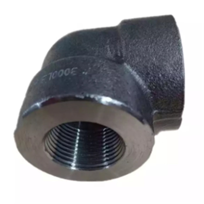 Asme B16.11 Astm A105 Dövme Karbon Çelik Dirsek 3000lb İç Dişli