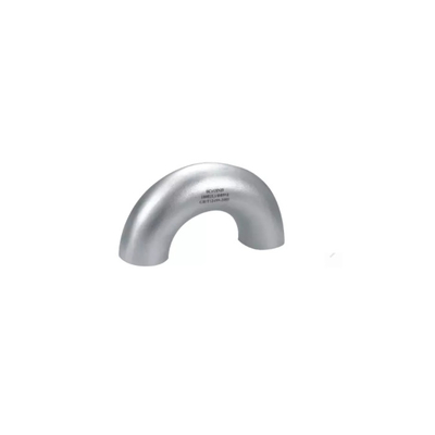 ASME B16.9 Dikişsiz Alın Kaynaklı Karbon Çelik Dirsek Boru Ek Parçaları 180 Derece 2D-5D Kısa/Uzun Yarıçap