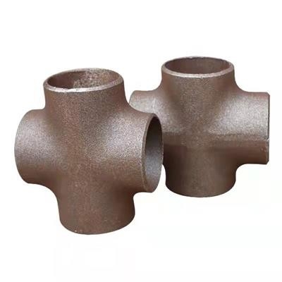 ASME B16.9 Karbon Çelik Boru Ek Parçaları A234WPB Dikişsiz Boru Çapraz Montaj