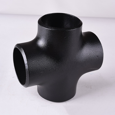 ASME B16.9 Karbon Çelik Boru Ek Parçaları A234WPB Dikişsiz Boru Çapraz Montaj